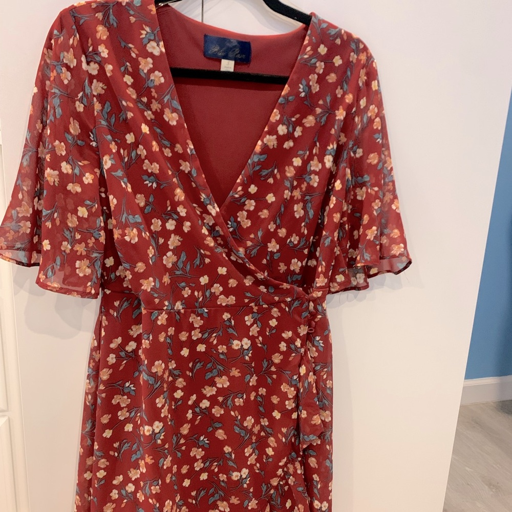 Francesca’s Wrap Dress.